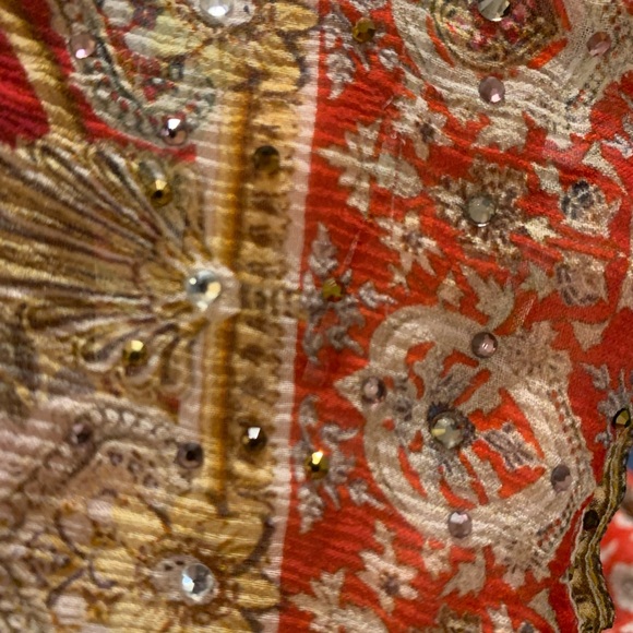 Silk Camilla Cameos Can Can Long scarf - Picture 13 of 13